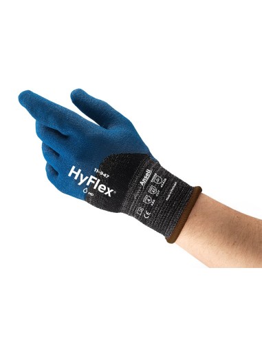 GUANTES DE PROTECCIÓN AL ACEITE HYFLEX