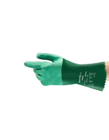 GUANTES DE PROTECCIÓN QUÍMICA NITRILO / NEOPRENO ALPHATEC