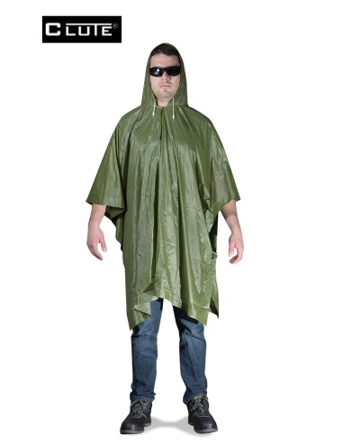 PONCHO PVC VERDE